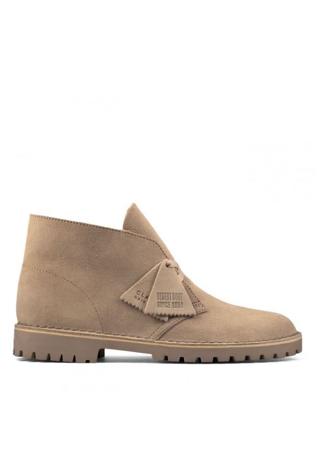 Clarks Original Desert Rock Oakmoss Suede  pelle scamosciata