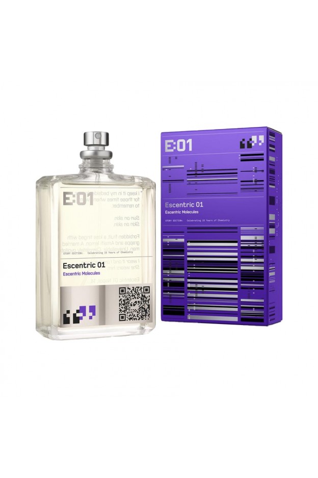 Escentric Molecules Escentric 01 - Limited Edition - The Story Editions 100ml - packaging