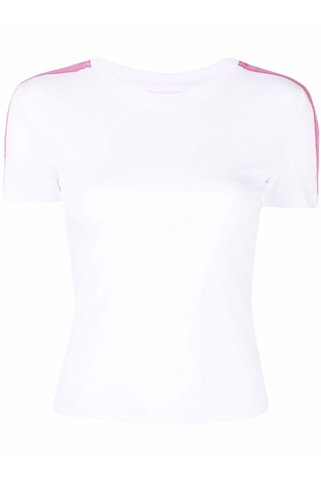 Chiara Ferragni T-Shirt Eye Girocollo 72CBHT20CJT00 003 WHITE Primavera Estate 2022