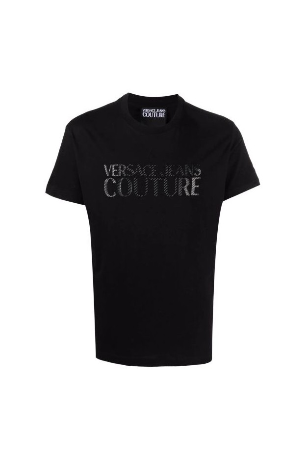Versace Jeans Couture T-shirt Man logo pixel 72GAHT02CJ00T-899
