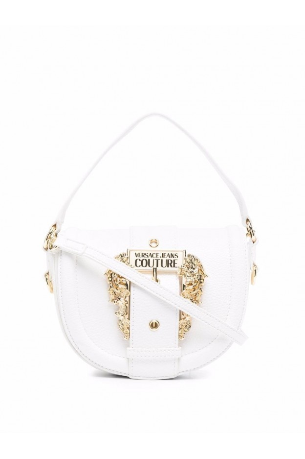 Versace Jeans Couture Logo-Buckle Tote Bag 72VA4BF2 71578 003 WHITE - Spring Summer 2022