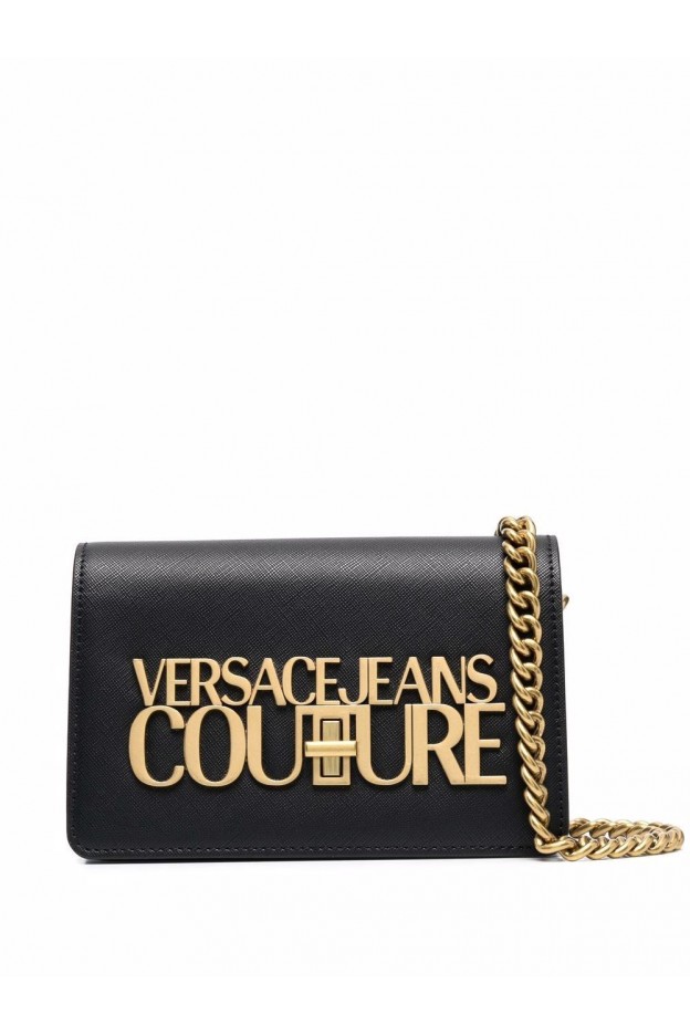Versace Jeans Couture Logo-Lettering Shoulder Bag 72VA4BL3 71879 899 BLACK - Spring Summer 2022