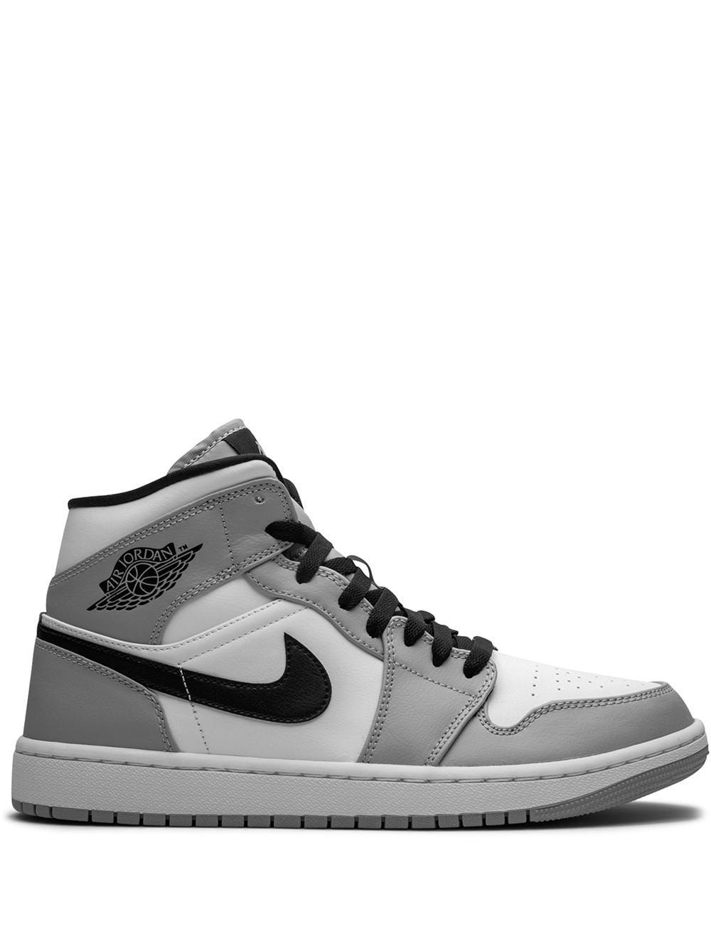 Nike Jordan Sneakers Air Jordan 1 Mid  554724092 LIGHT SMOKE GREY/BLACK-WHITE Primavera Estate 2022
