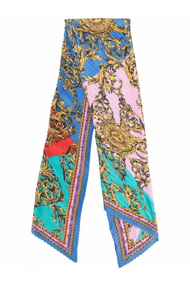 Versace Jeans Couture Baroque-Pattern Print Scarf 72HA7H05 ZS182 982 MULTICOLOR