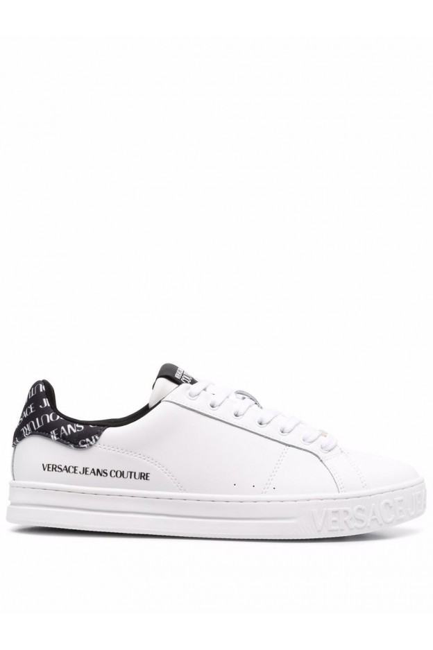 Versace Jeans Couture Court 88 Low-Top Sneakers 72YA3SK3 ZP028 L02 WHITE