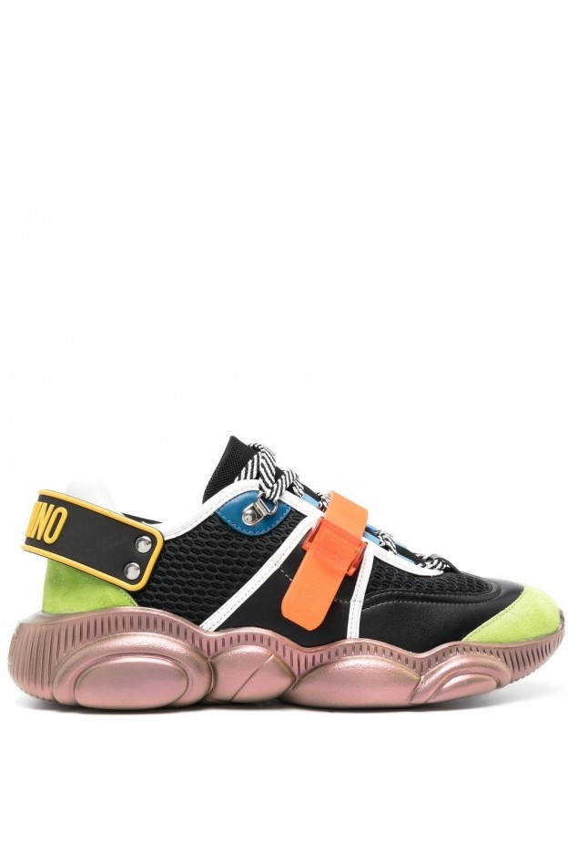 Moschino Sneakers Con Design Color-Block MB15163G1FGJ4 00A - Multicolor Primavera Estate 2022