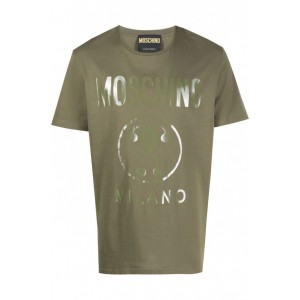 Moschino T-Shirt Con Stampa A07037041 0443 - Verde Primavera Estate 2022