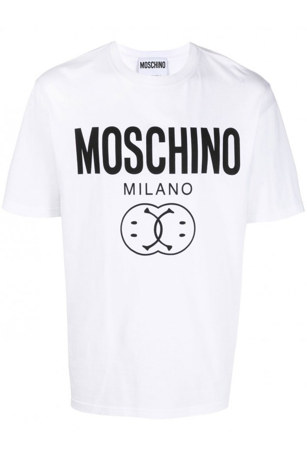 Moschino T-Shirt Con Stampa J07257041 1001 - Bianco Primavera Estate 2022