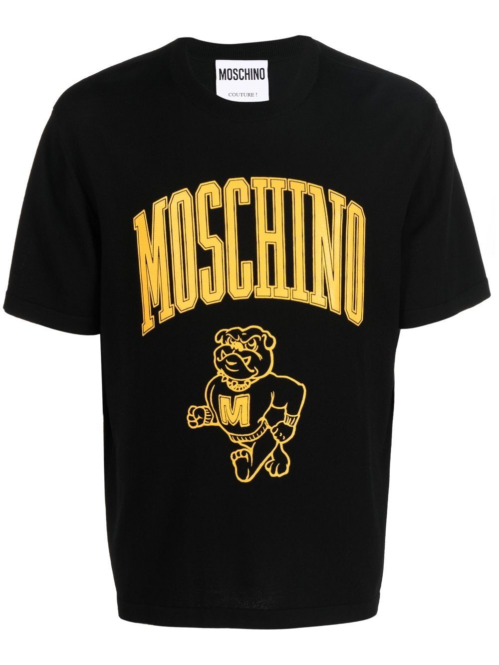 Moschino T-Shirt Con Stampa 0733 7045 - Nero Primavera Estate 2022