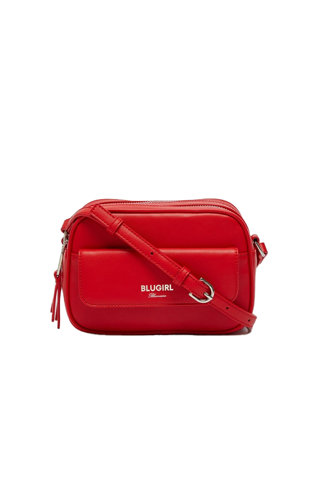 Blugirl Blumarine Borsa a Tracolla Multizip Rosso  S00040-L0159